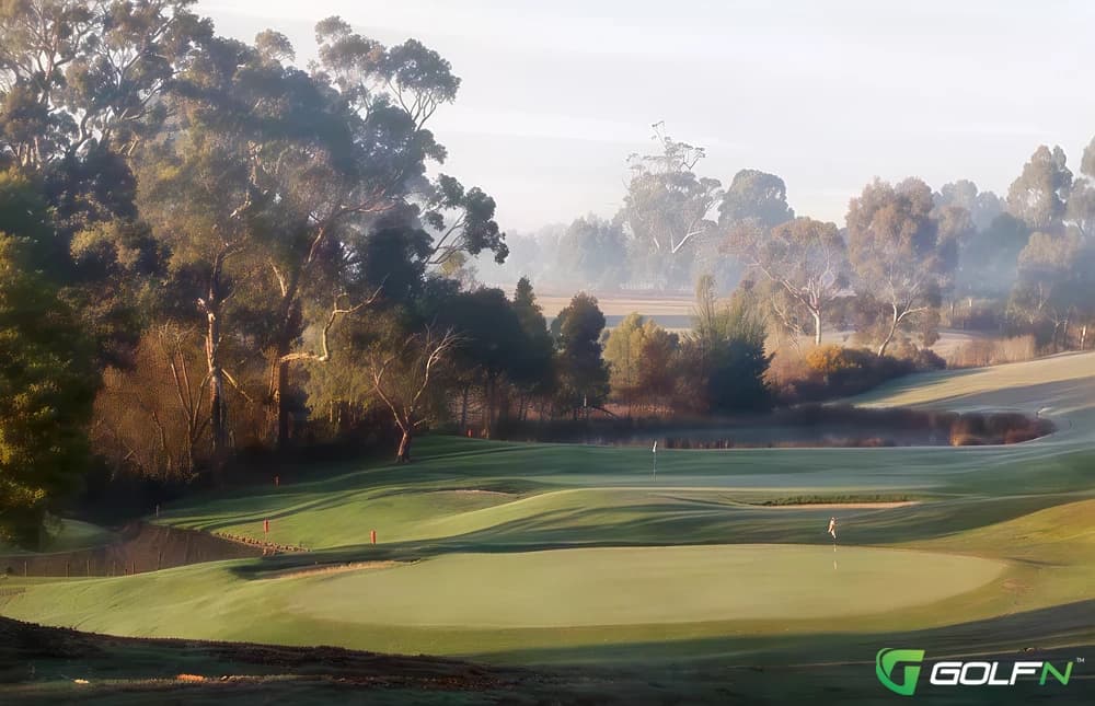 Trentham Golf Club in Trentham, Victoria — semi-private, 18-hole golf course