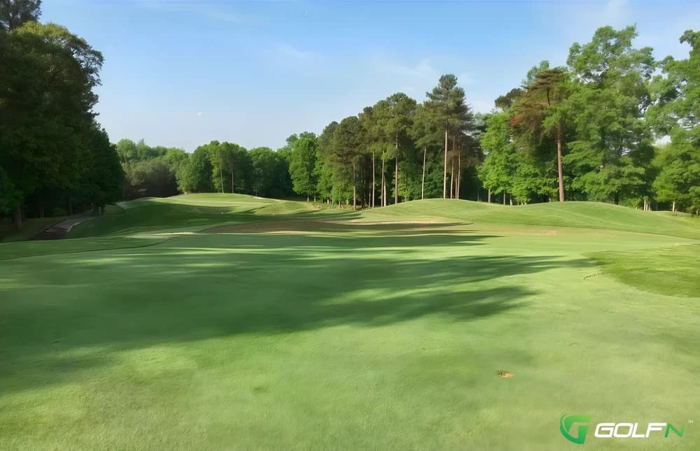 Forest Greens Golf Club in Triangle, Virginia — semi-private, 18-hole golf course, designed by Clyde Johnston (1996)