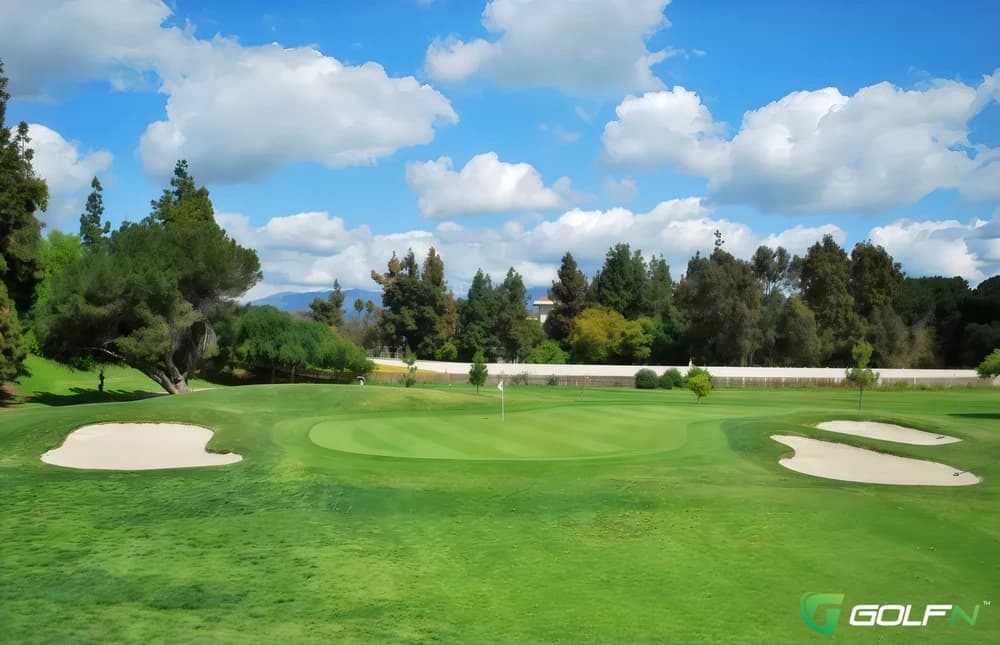 Pine/Mountain-Whittier Narrows Golf Course in Rosemead, California — public, 18-hole golf course, designed by William F. Bell (1955)