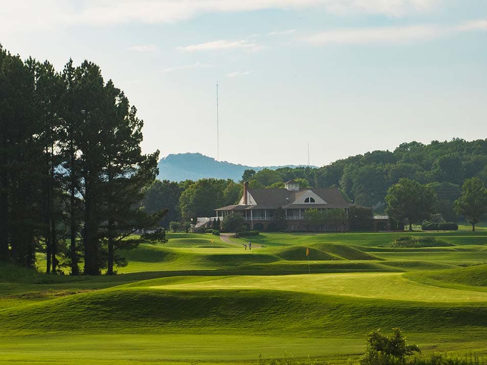 River Oaks Farm in Geneva, Alabama — public, 9-hole golf course, designed by Rickie Becks (1991)