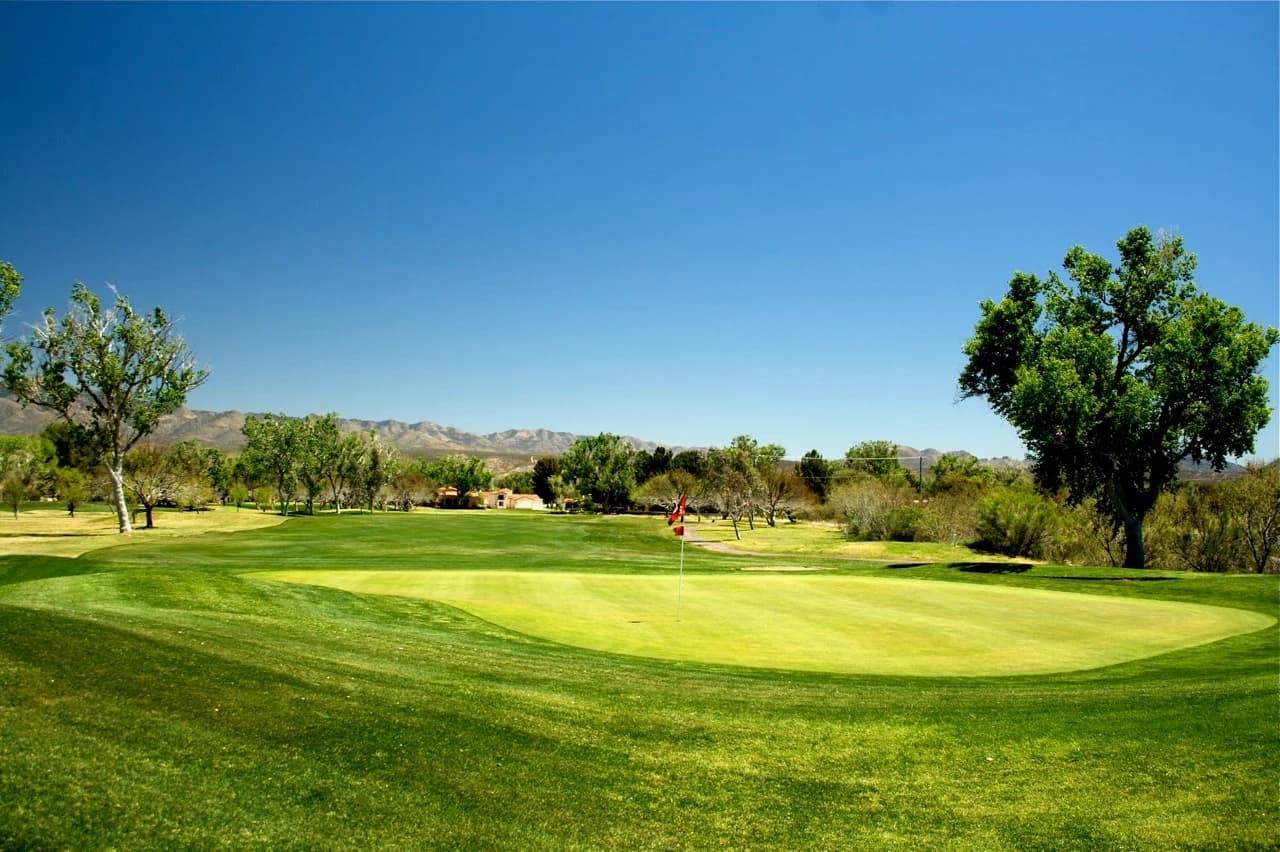 Pueblo Del Sol Country Club in Sierra Vista, Arizona — private, 18-hole golf course, designed by Forrest Richardson