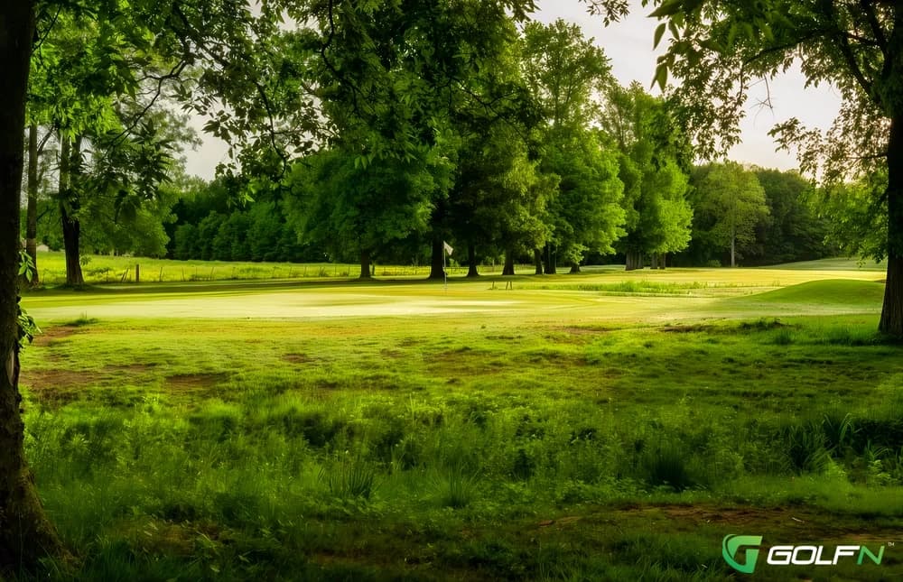 Dyersburg Country Club At The Farms in Dyersburg, Tennessee — semi-private, 18-hole golf course, designed by Kevin Tucker (1996)