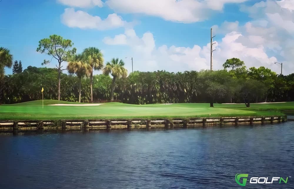 West - Fountains Country Club in Lake Worth, Florida — private, 36-hole golf course, designed by Bruce Devlin (1981)