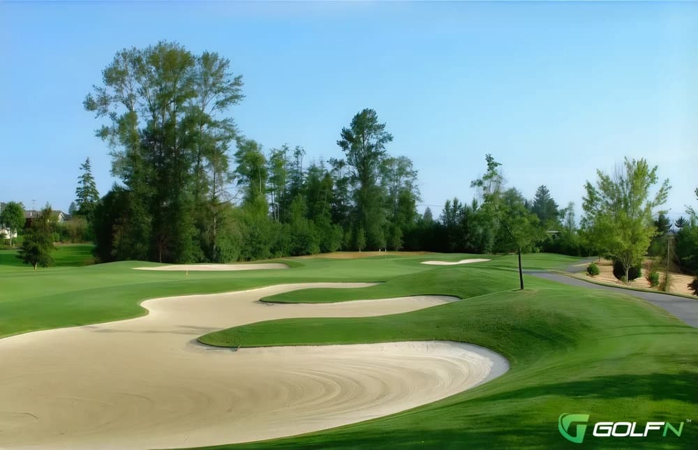 Morgan Creek Golf Club in Surrey, British Columbia — semi-private, 18-hole golf course, designed by Thomas McBroom (1995)