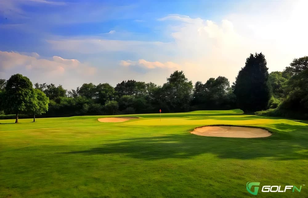 Waterfall - Mannings Heath Golf Club in Horsham, England — resort, 36-hole golf course, designed by H. S. Colt