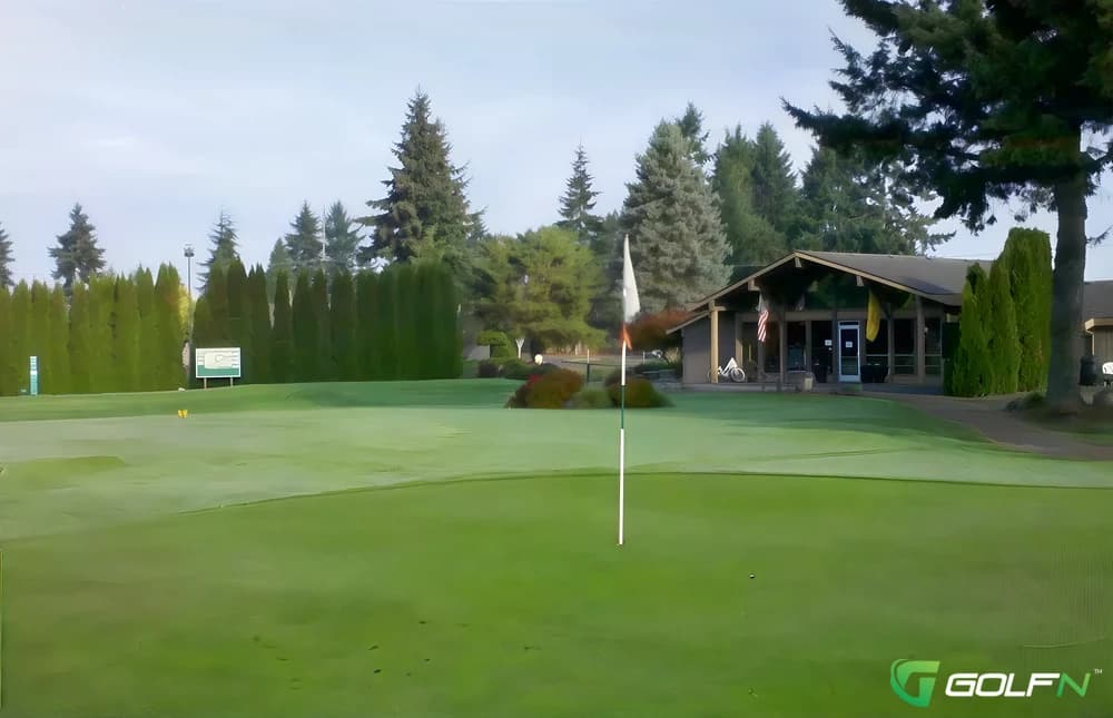 Highlands Golf Course in Tacoma, Washington — public, 9-hole golf course, designed by Ted Robinson, Sr. (1968)