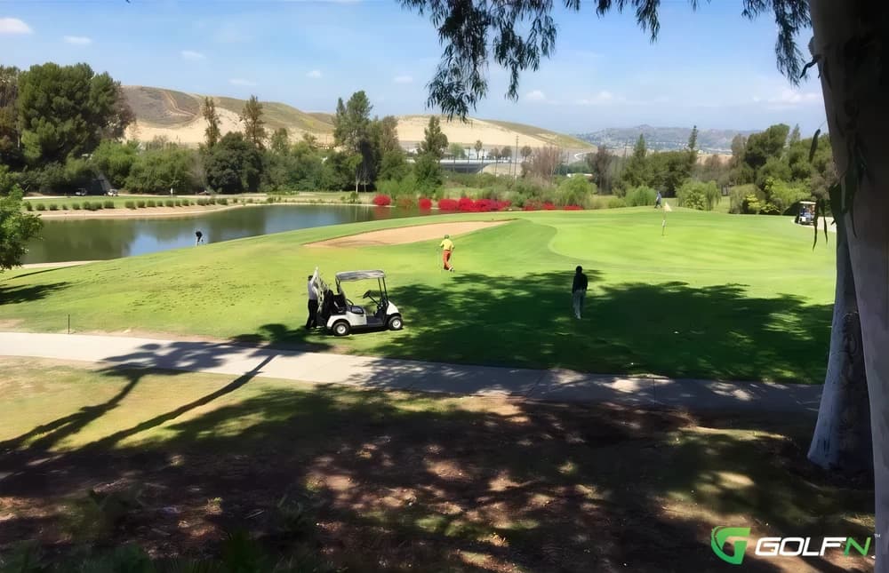 Diamond Bar Golf Course in Diamond Bar, California — public, 18-hole golf course, designed by William F. Bell (1963)