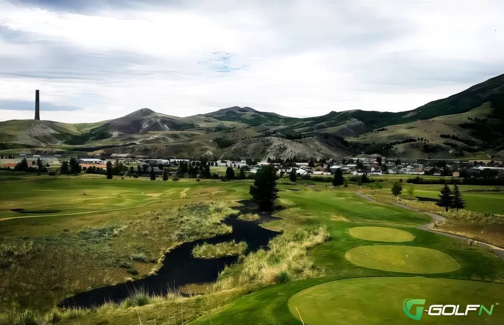 Old Works Golf Course in Anaconda, Montana — public, 18-hole golf course, designed by Jack Nicklaus (1997)