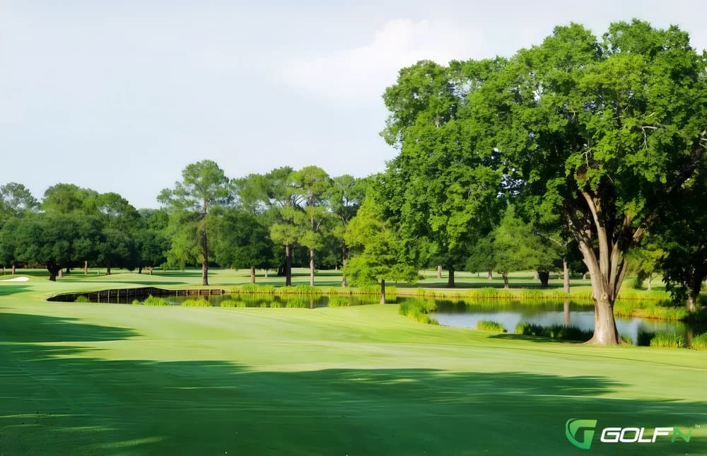 Oakbourne Country Club in Lafayette, Louisiana — private, 18-hole golf course, designed by Dick Wilson (1955)