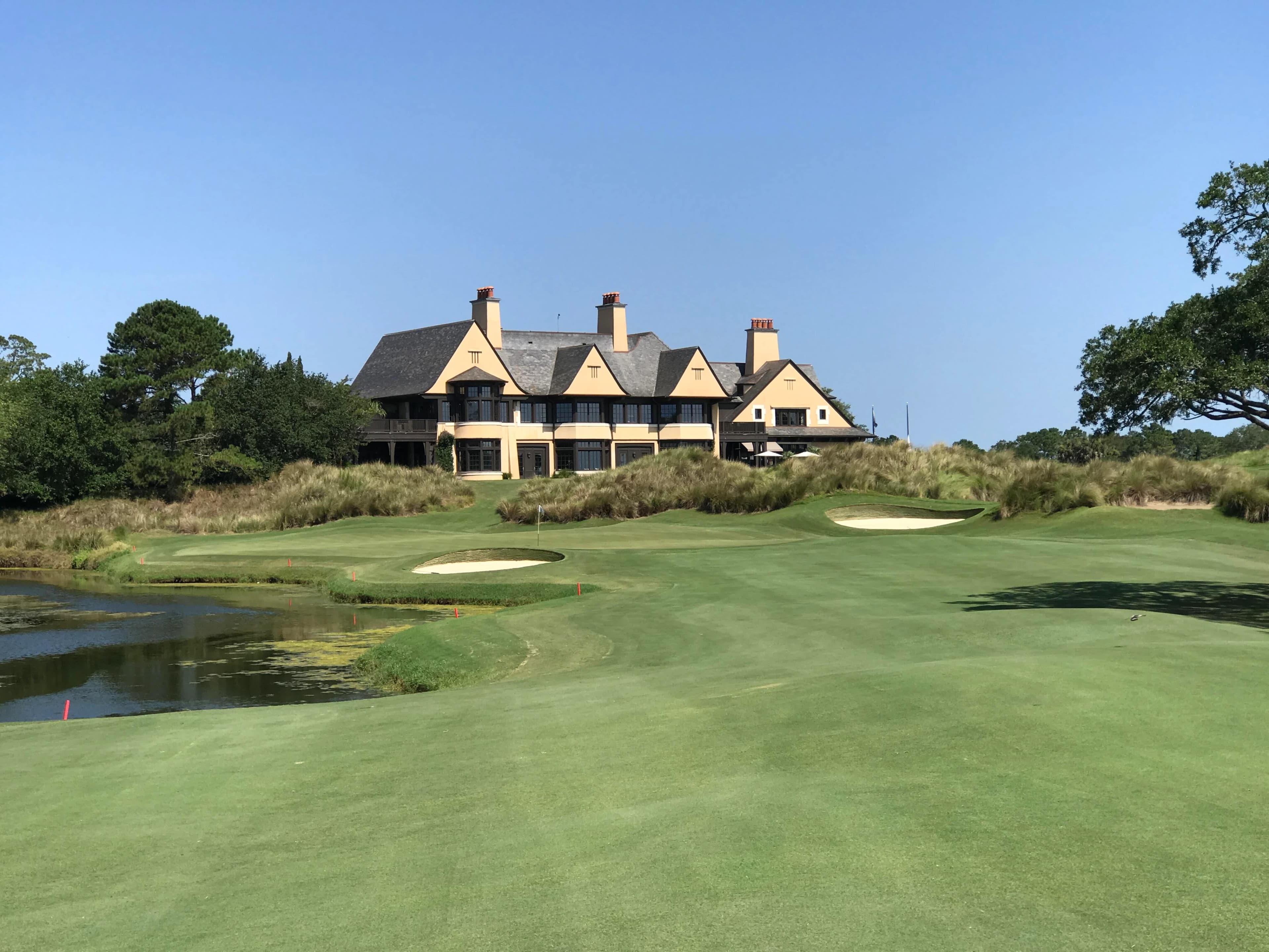 Cassique Clubhouse & Golf Club in Johns Island, South Carolina — private, 18-hole golf course, designed by Tom Watson (2000)