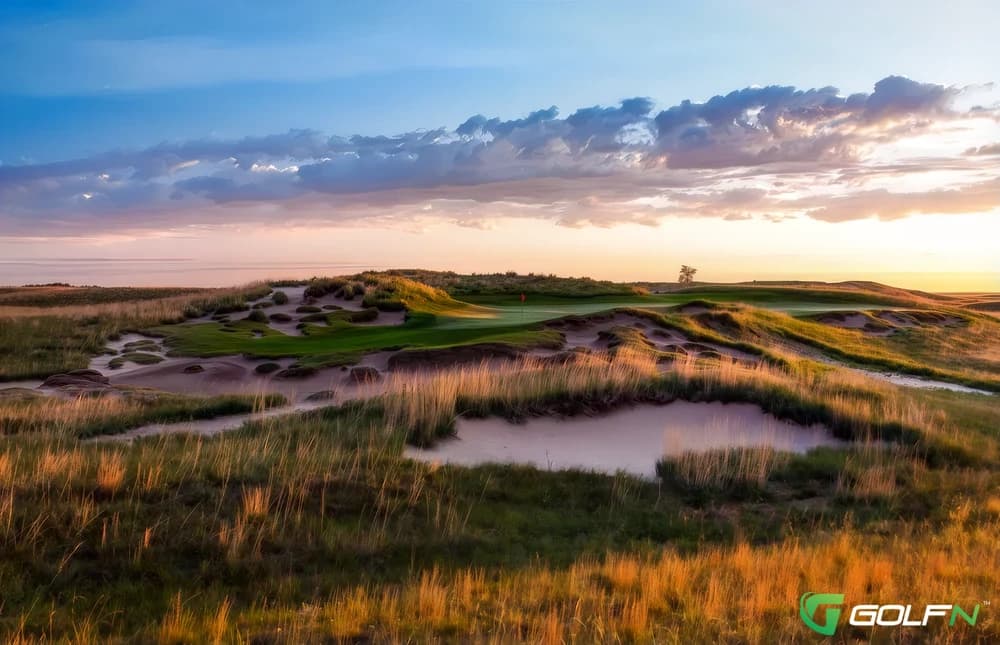 Wonder Club Dunes Course in Incheon, Gyeonggido β resort, 9-hole golf course, designed by Tom Lehman (2010)