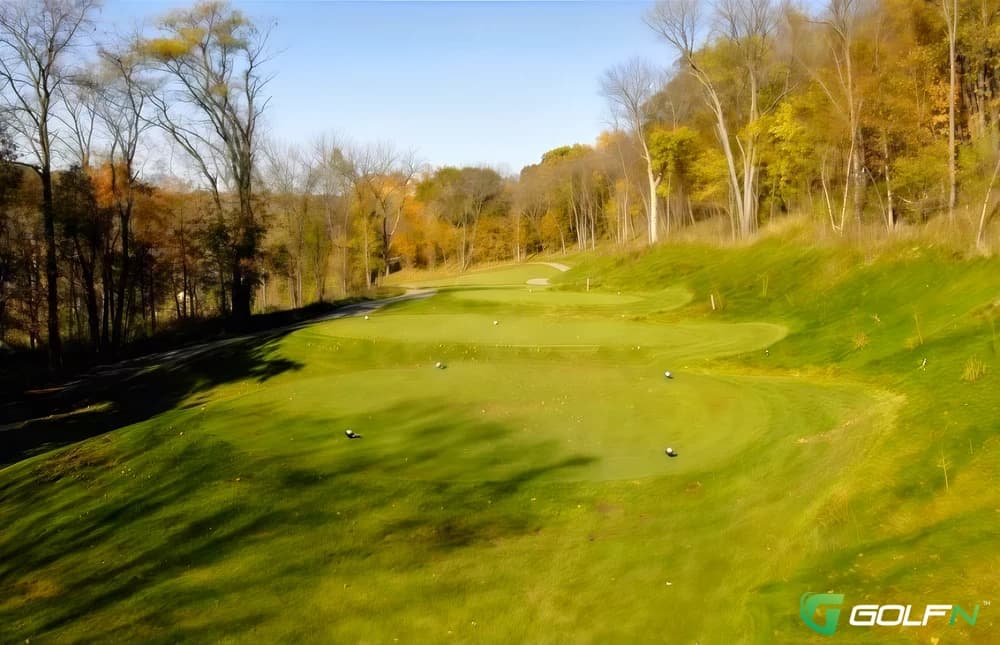 Honey Creek Golf Club in Boone, Iowa — public, 18-hole golf course, designed by Brad Benz (2003)