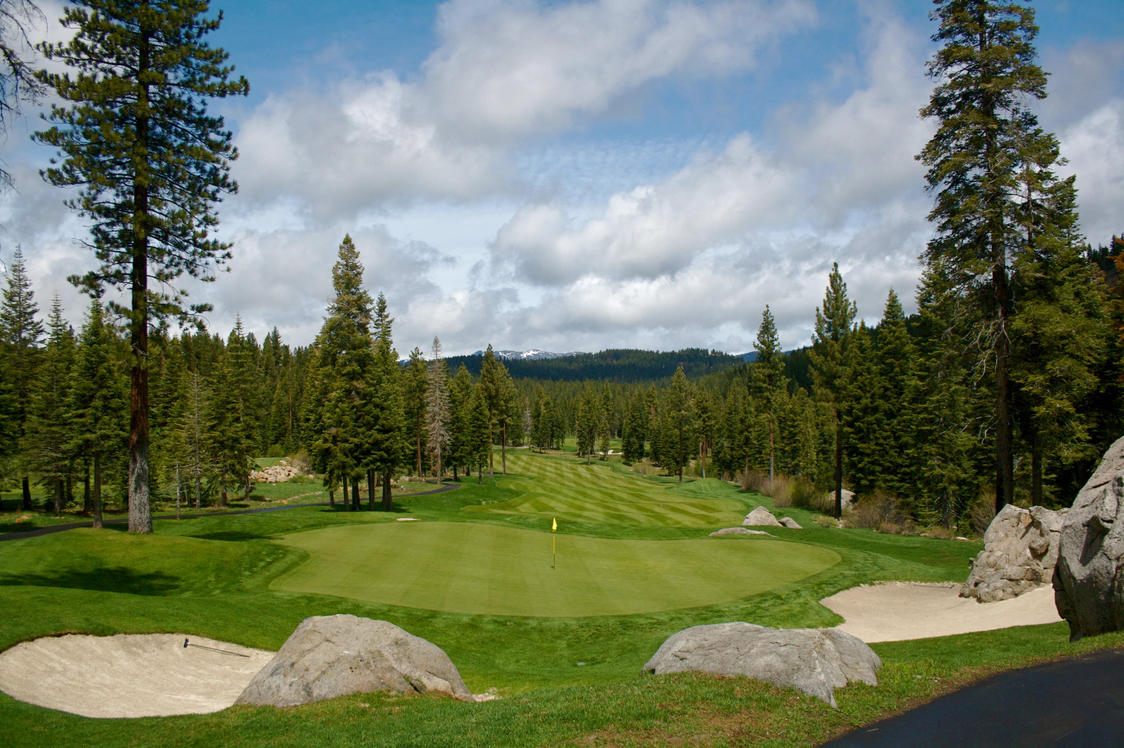 Coyote Moon Golf Course in Truckee, California — public, 18-hole golf course, designed by Brad Bell (2000)
