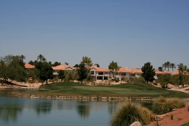 Painted Desert Golf Club in Las Vegas, Nevada — public, 18-hole golf course, designed by Jay Morrish (1987)