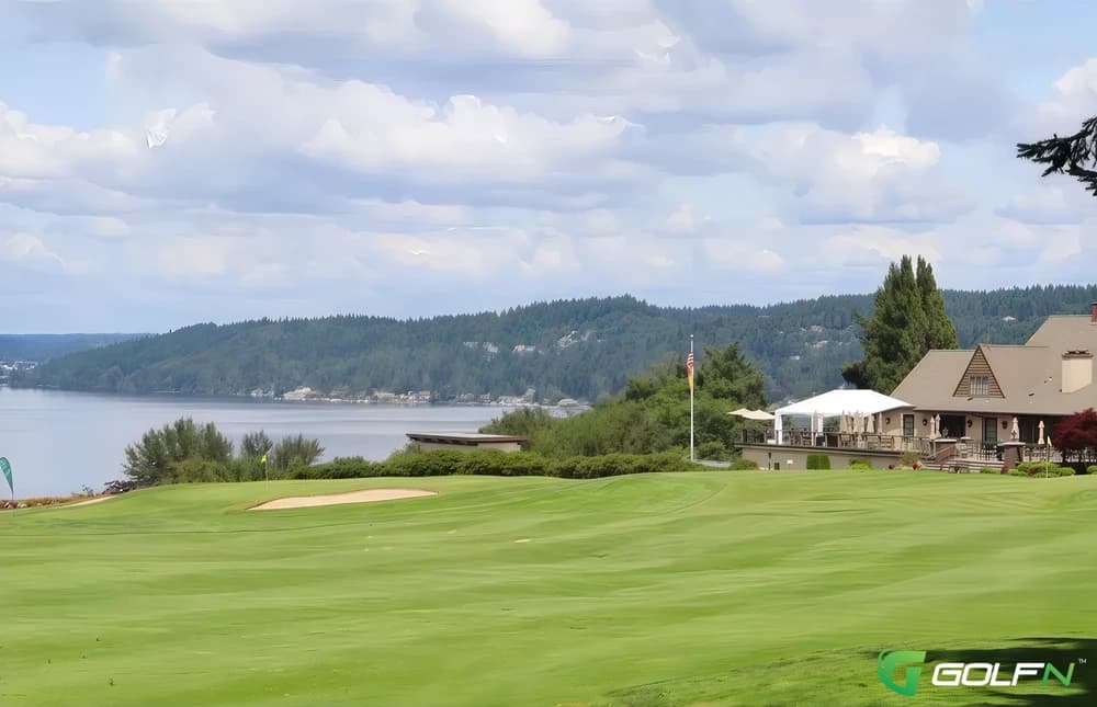 Sand Point Country Club in Seattle, Washington — private, 18-hole golf course, designed by William H. Tucker