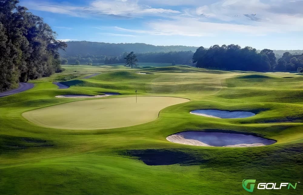 Barnsley Gardens Resort in Adairsville, Georgia — resort, 18-hole golf course, designed by Jim Fazio (1999)