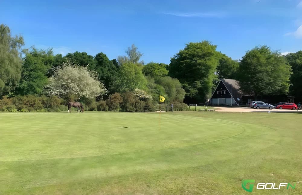 Burley Golf Club in Ringwood, England — semi-private, 18-hole golf course
