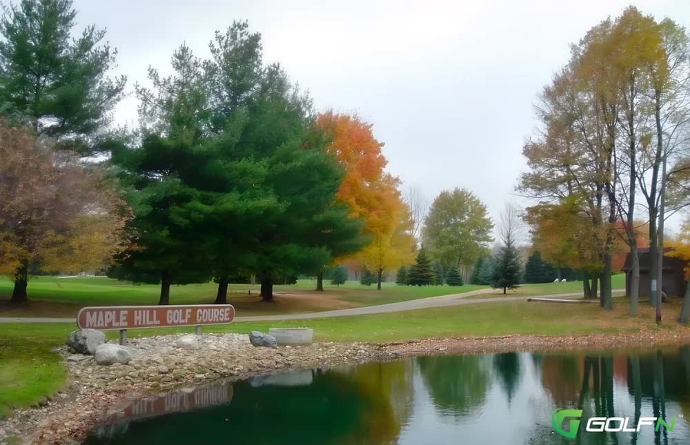 Maple Hill Golf Course in Grandville, Michigan — public, 18-hole golf course, designed by George Woolferd
