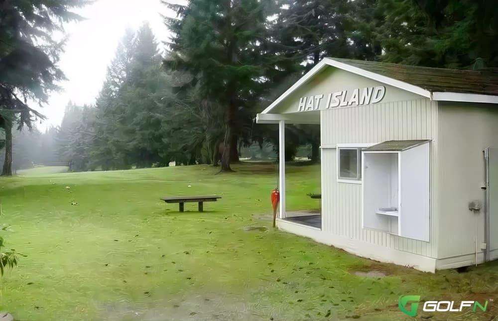 Hat Island Golf Course in Everett, Washington — private, 18-hole golf course, designed by Bill Teufel (1966)