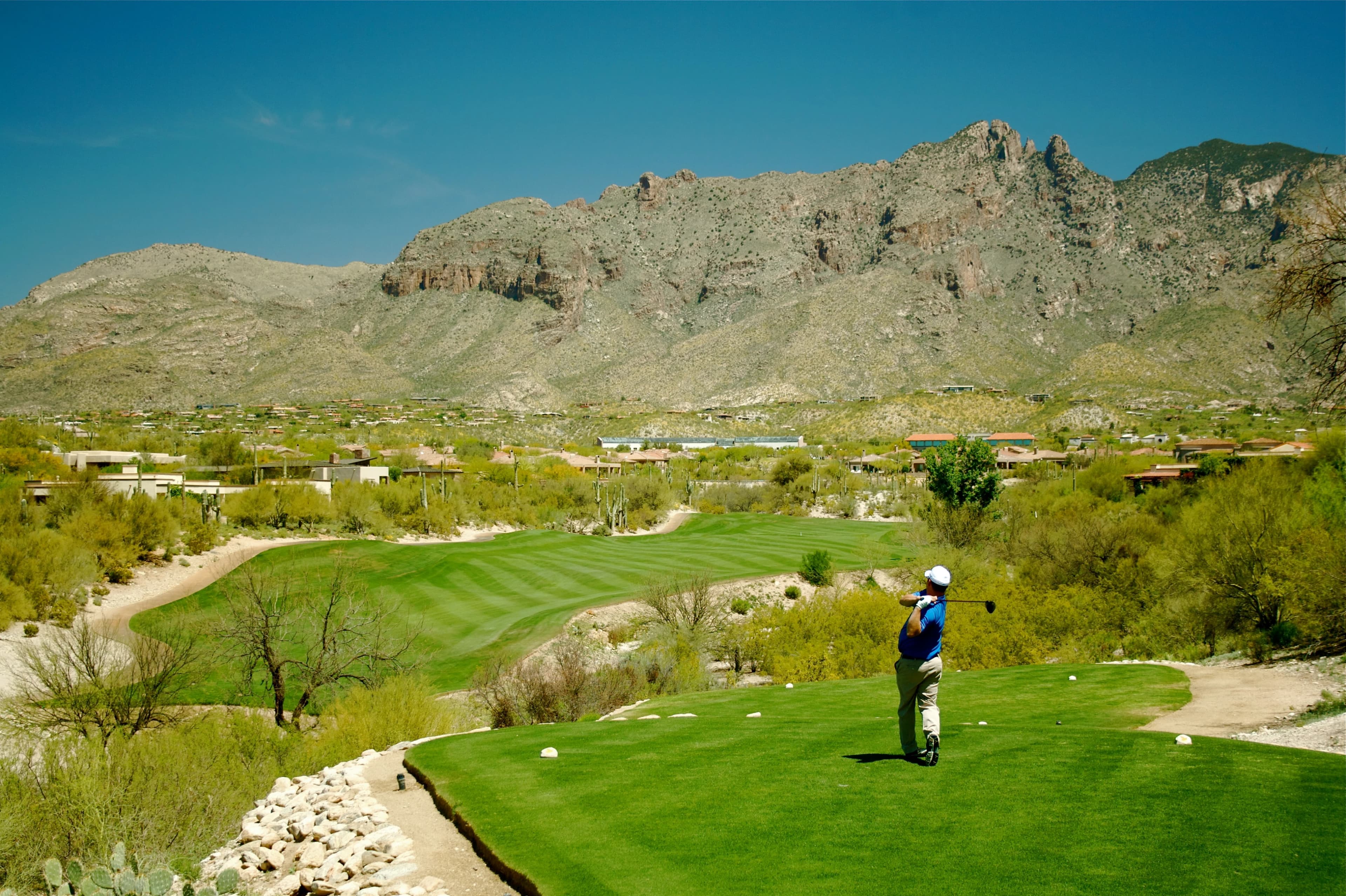 Ridge - La Paloma Country Club in Tucson, Arizona — resort, 27-hole golf course, designed by Jack Nicklaus (1984)