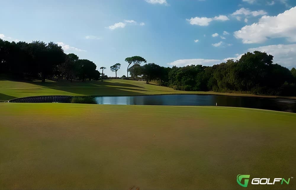 Blue -Highland Lakes Hoa in Palm Harbor, Florida — private, 9-hole golf course, designed by Lloyd Clifton (1978)