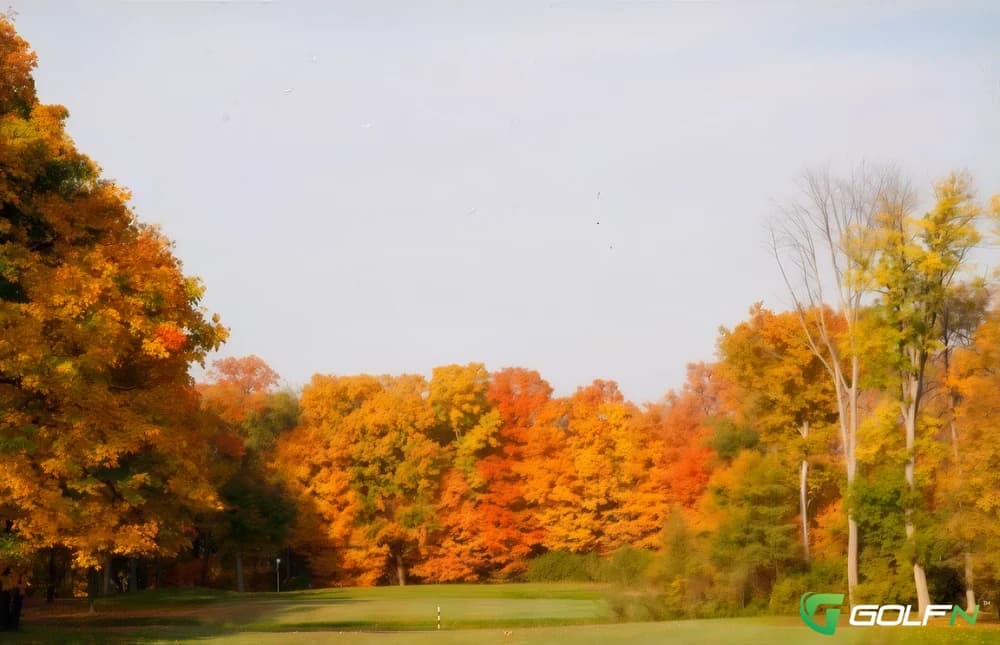 Red - Hamilton Elks Country Club in Hamilton, Ohio — semi-private, 27-hole golf course, designed by Dr. Michael Hurdzan (1995)