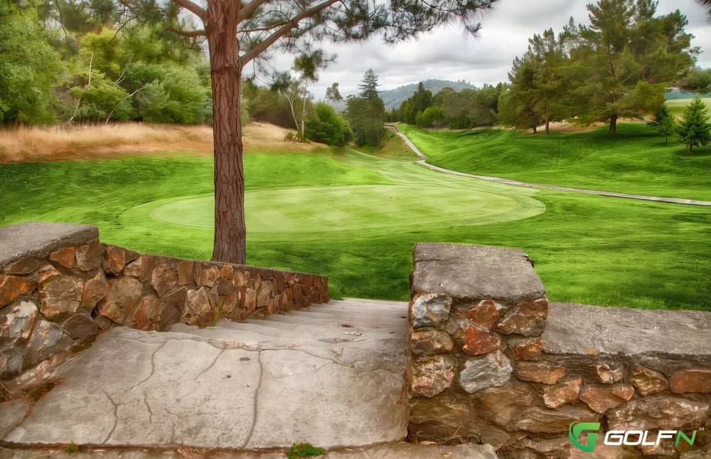 18 - Lake Chabot Golf Course in Oakland, California — public, 18-hole golf course, designed by William Lock