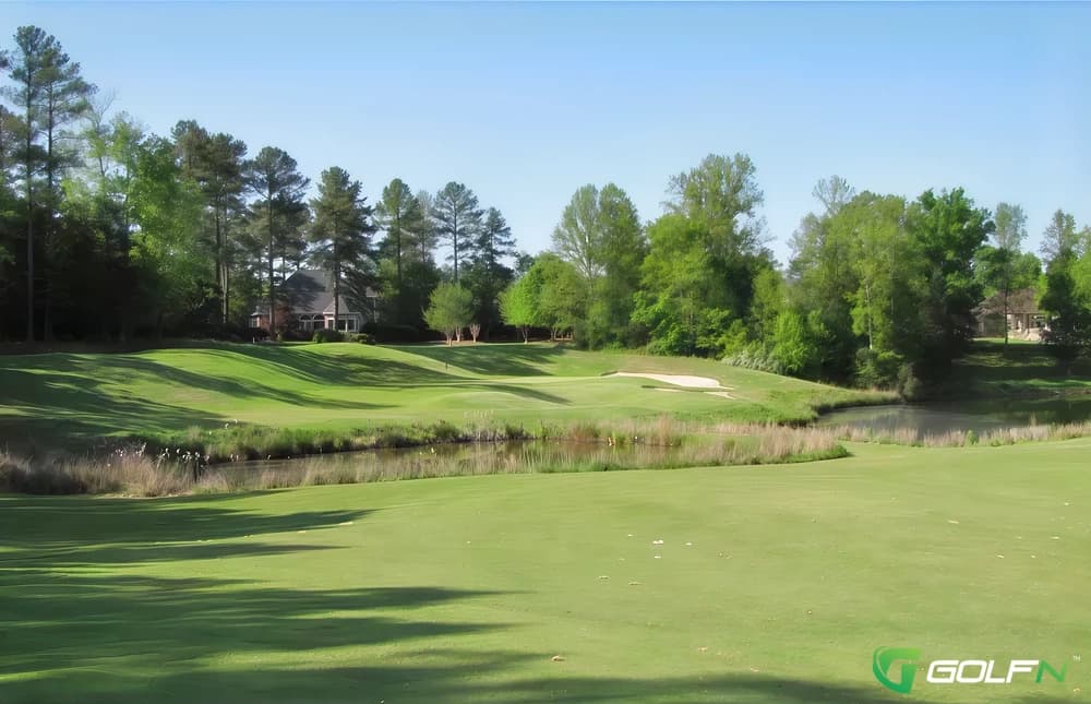 River Falls Plantation in Duncan, South Carolina — public, 18-hole golf course, designed by Gary Player (1990)
