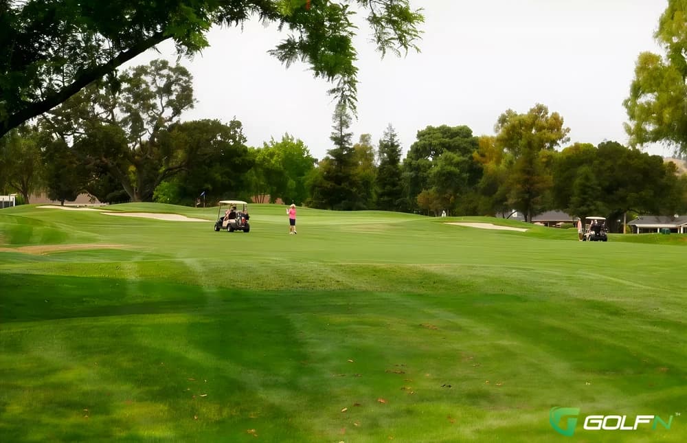 Almaden Golf & Country Club in San Jose, California — private, 18-hole golf course, designed by Jack Fleming (1956)