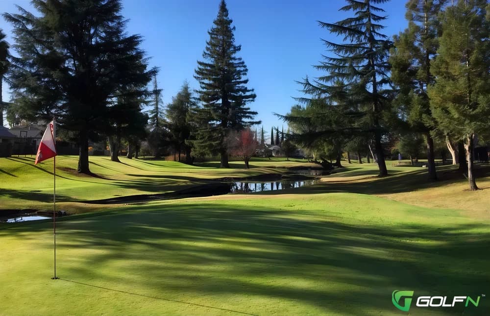 Venetian Gardens Golf Course in Stockton, California — private, 9-hole golf course, designed by Edgar Schmitz (1977)