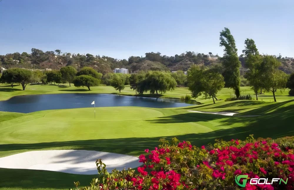 Mission - Riverwalk Golf Club in San Diego, California — resort, 27-hole golf course, designed by Ted Robinson, Sr. (1998)