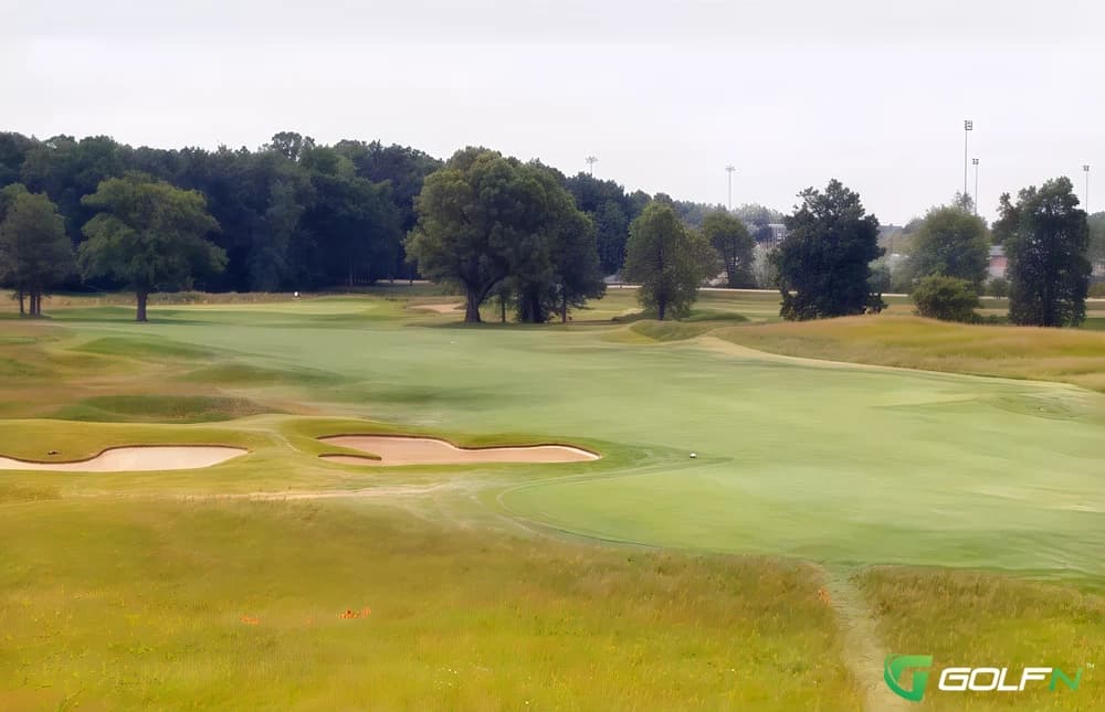 Meadows At Grand Valley State University in Allendale, Michigan — public, 18-hole golf course, designed by Dr. Michael Hurdzan (1994)