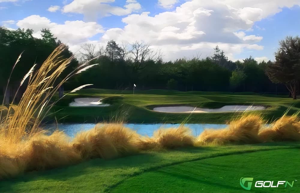 Cobblestone Creek Golf in Norman, Oklahoma — public, 9-hole golf course, designed by Tripp Davis (2001)