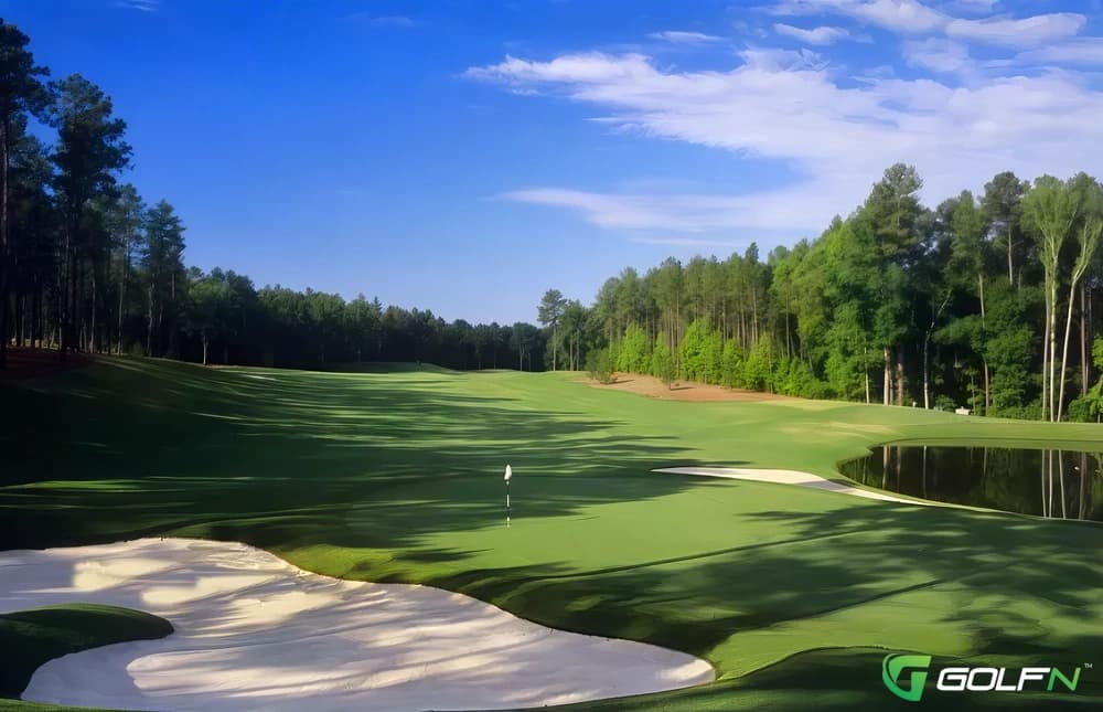 Old Chatham Golf Club in Durham, North Carolina — private, 18-hole golf course, designed by Rees Jones (2001)