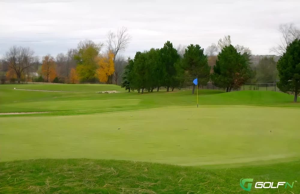 Yellow - Glen Eagle Golf Club in Caledon, Ontario — semi-private, 27-hole golf course, designed by Rene Muylaert (1962)
