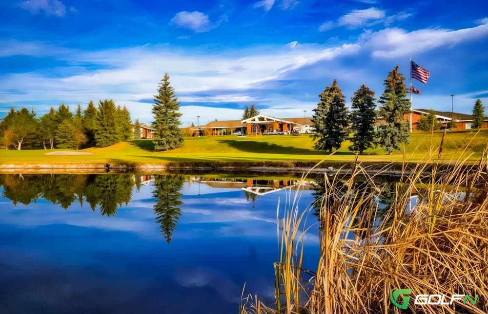 Little America Golf Course in Cheyenne, Wyoming — resort, 9-hole golf course, designed by William H. Neff (1974)