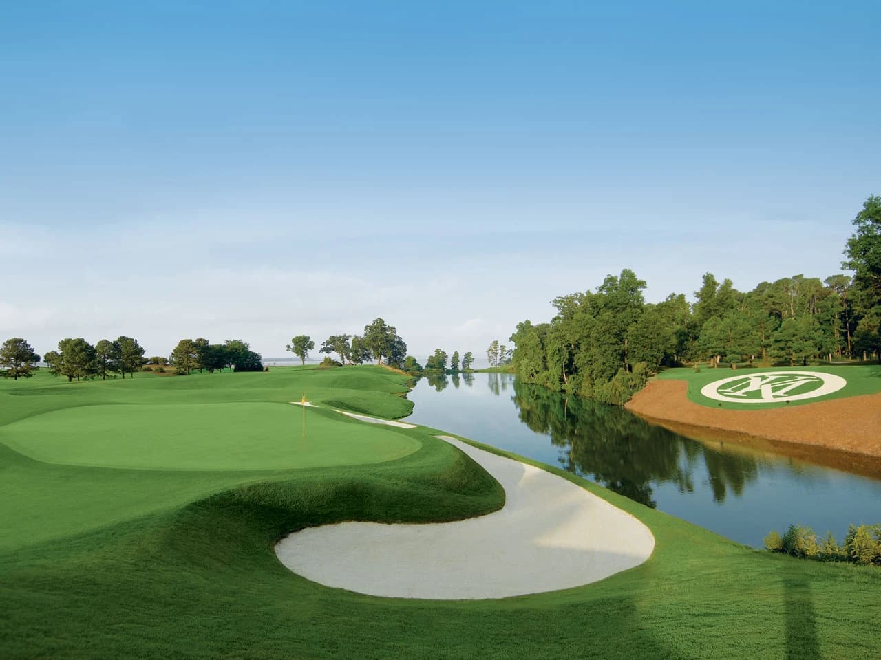 Woods - Hamptons Golf Course in Hampton, Virginia — public, 27-hole golf course, designed by Dr. Michael Hurdzan (1989)