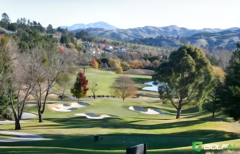 Moraga Country Club in Moraga, California — private, 18-hole golf course, designed by Robert Muir Graves (1973)