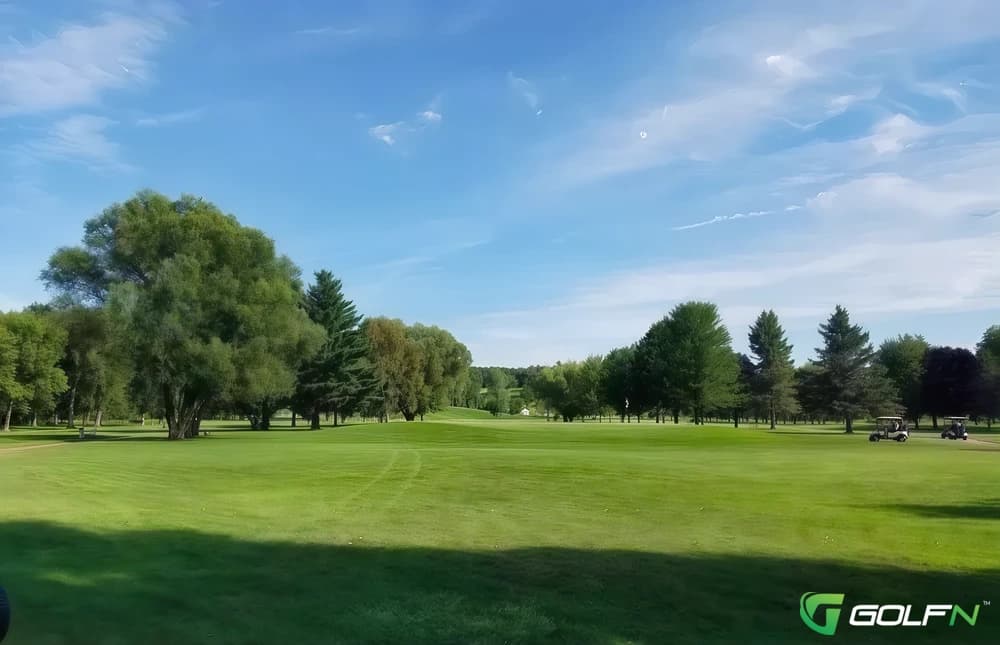 River Island Golf Club in Oconto Falls, Wisconsin — public, 9-hole golf course, designed by Larry Packard (1963)