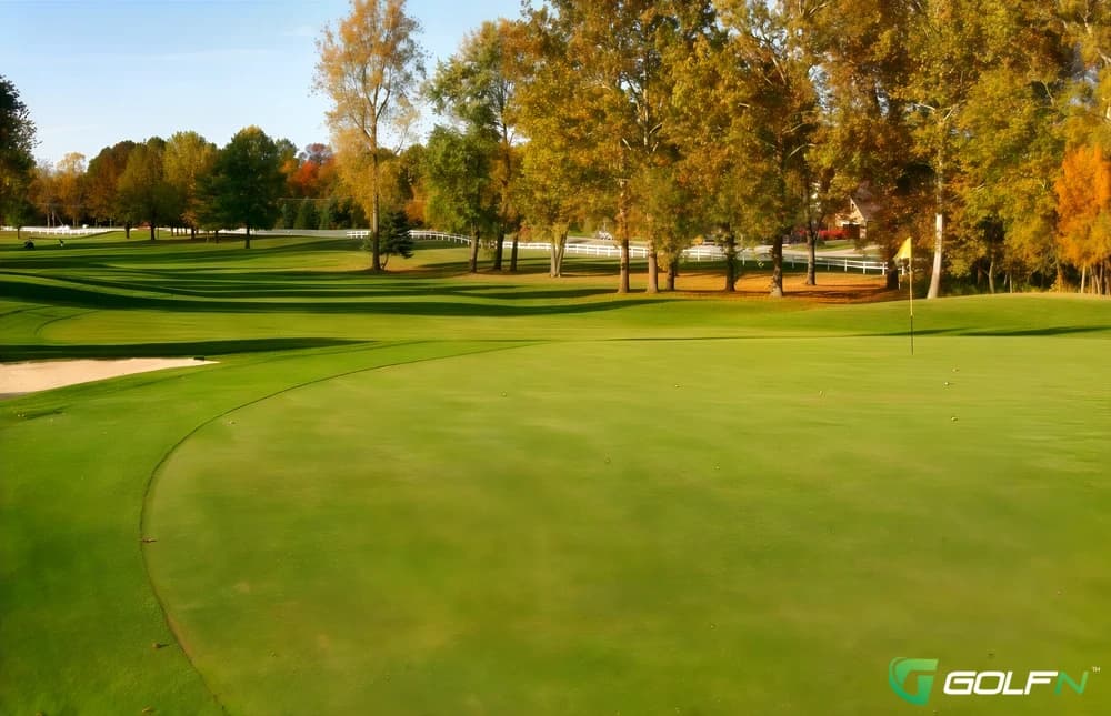 Harbour Trees Golf Club in Noblesville, Indiana — private, 18-hole golf course, designed by Pete Dye (1973)