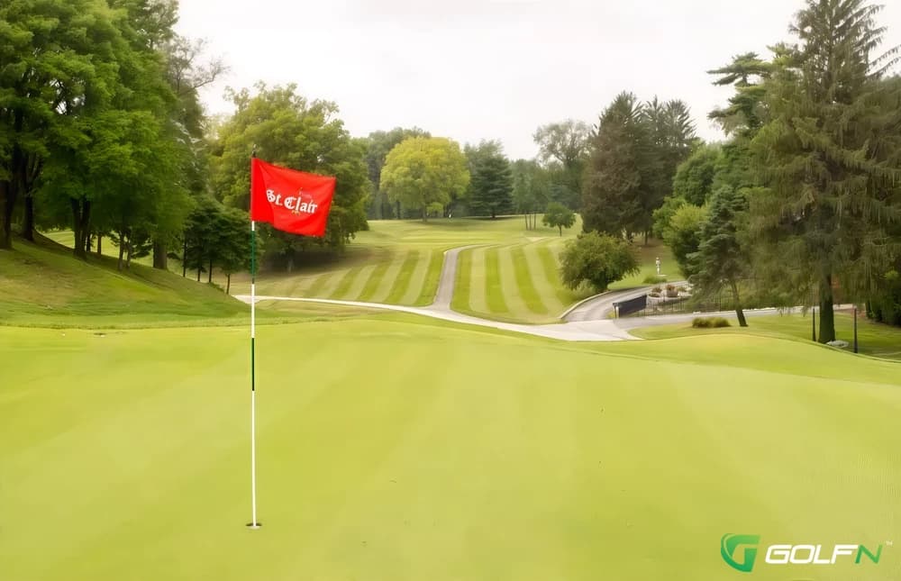 St. Clair Country Club in Belleville, Illinois — private, 18-hole golf course, designed by William Langford (1927)