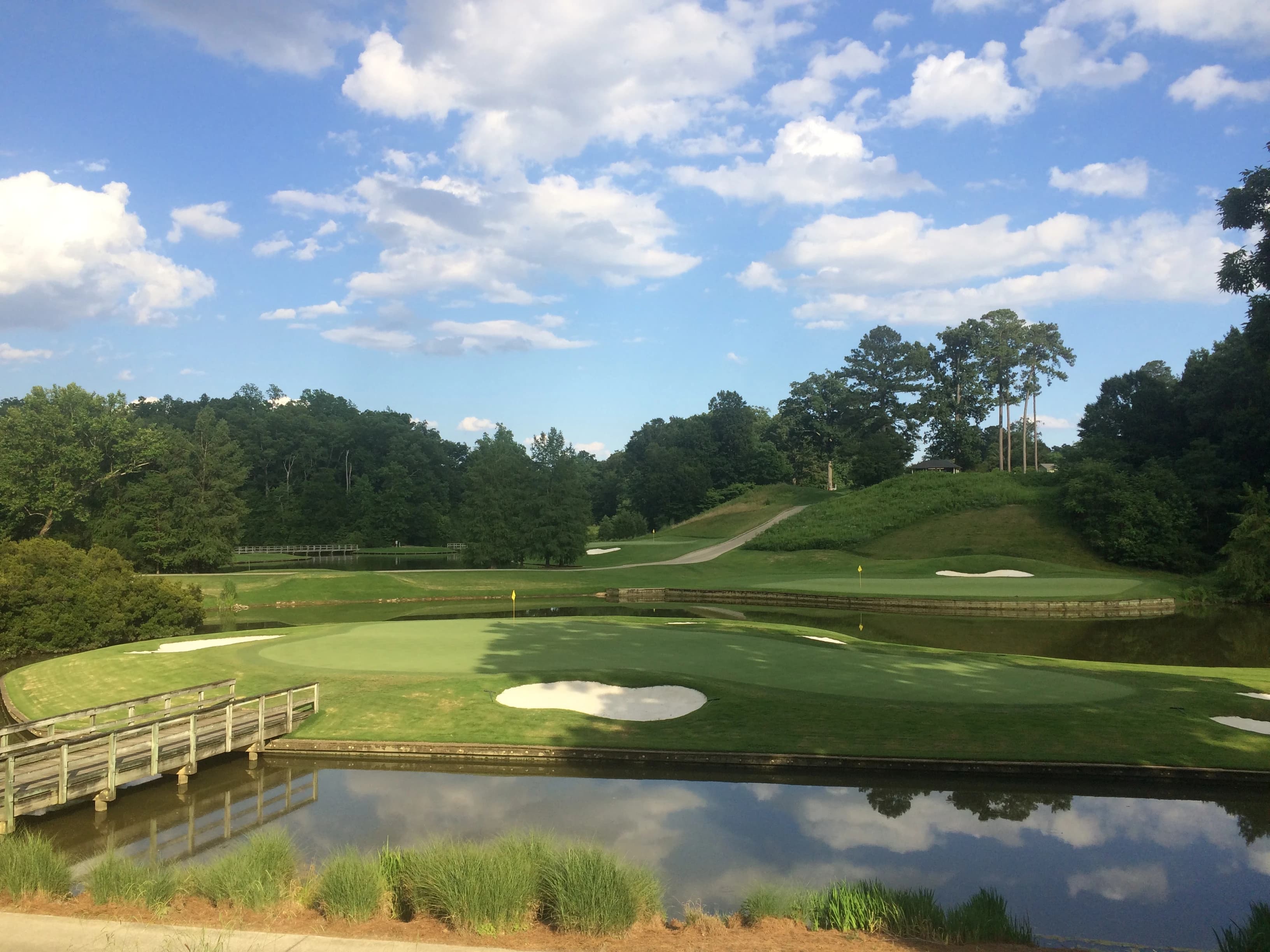 Gold - Golden Horseshoe Golf Club in Williamsburg, Virginia — resort, 27-hole golf course, designed by Robert Trent Jones, Sr. (1963)
