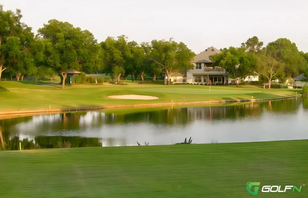 Pecan Plantation Country Club in Granbury, Texas — private, 18-hole golf course, designed by Leon Howard (1971)