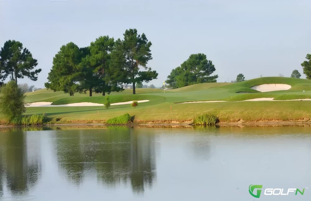 Cypress Lakes Golf Club in Cypress, Texas — semi-private, 18-hole golf course, designed by Jim Fazio (1999)