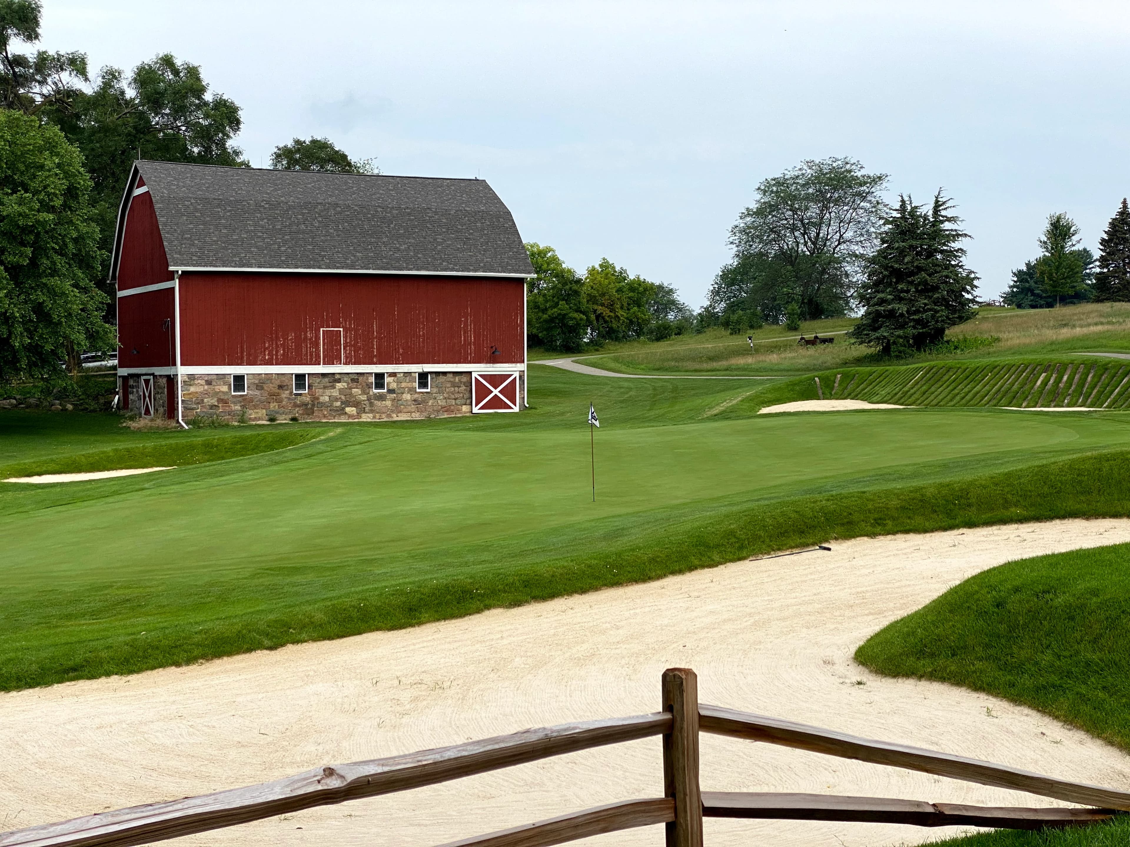 Radrick Farms Golf Club in Ann Arbor, Michigan — private, 18-hole golf course, designed by Pete Dye (1965)
