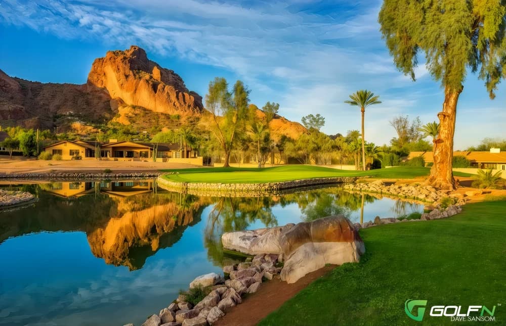 The Short Course At Mountain Shadows in Scottsdale, Arizona — resort, 18-hole golf course, designed by Jack Snyder (1961)