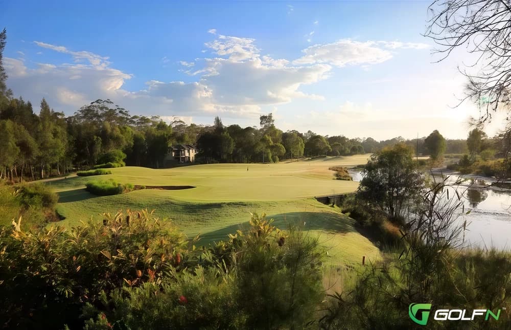Kooindah Waters Golf Club in Wyong, New South Wales β resort, 18-hole golf course, designed by Ross Watson (2006)