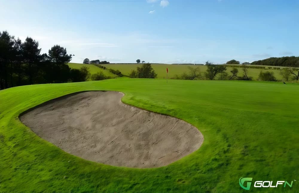 Langlands Golf Club in East Kilbride, Scotland — private, 18-hole golf course, designed by Hawtree Ltd (1985)