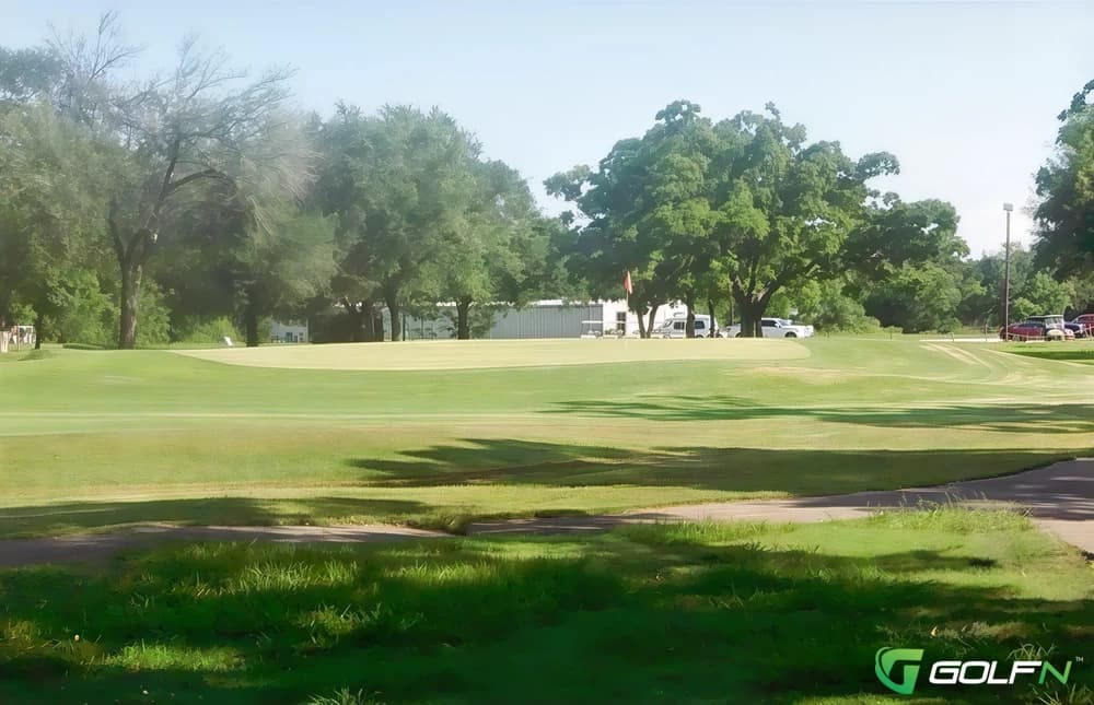 Chaparral Golf Club in Dickinson, Texas — semi-private, 9-hole golf course, designed by Leon Howard (1970)