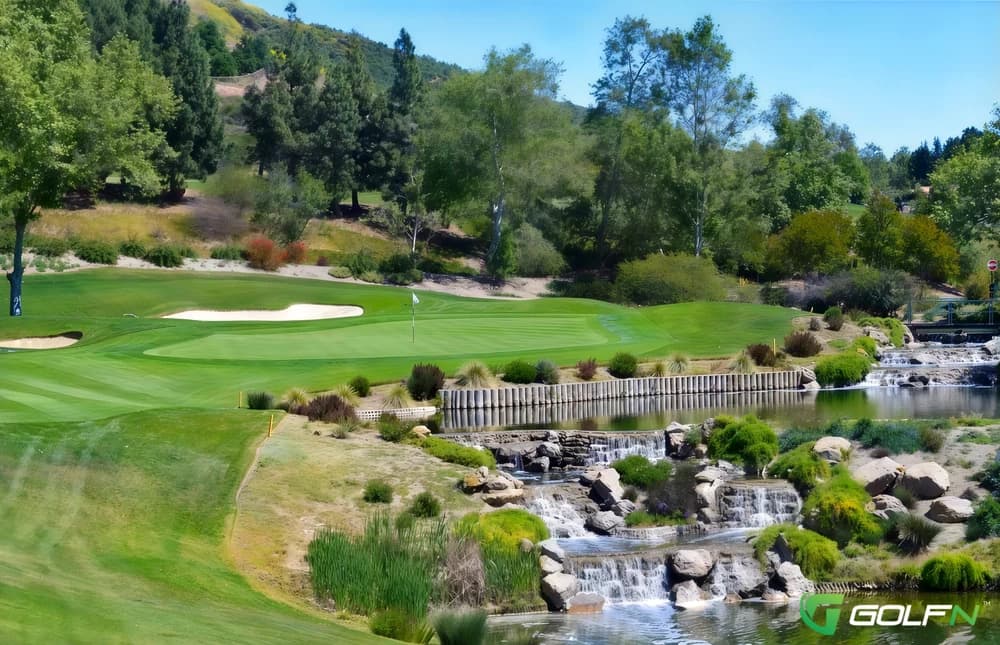 Lakes - North Ranch Country Club in Westlake Village, California — private, 27-hole golf course, designed by Ted Robinson, Sr. (1976)